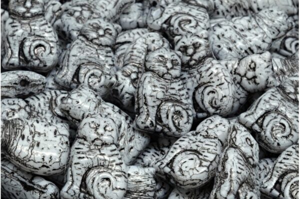 Cat beads 17x11mm - Image 1