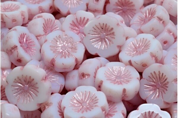 TCB Hawaiian Flower Beads 14x14mm  - Image 1