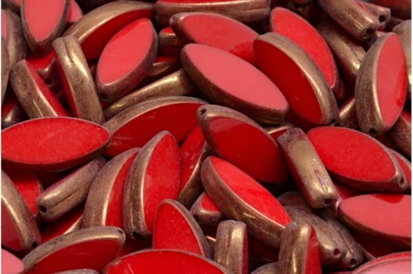 TCB Ship Flat Beads 18x7mm - Image 1