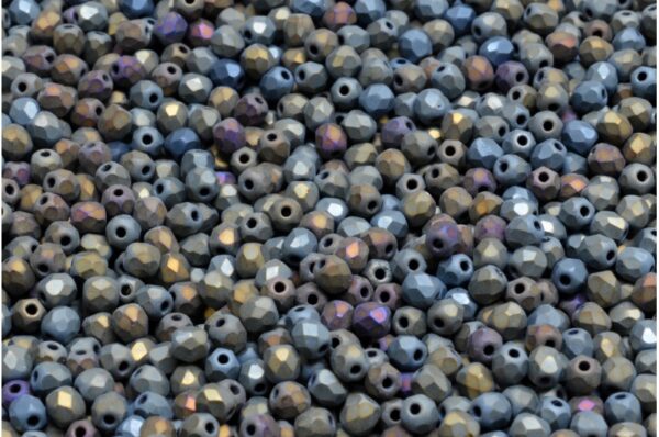 Firepolished Round Beads 3mm - Image 1