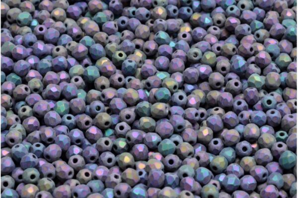 Firepolished Round Beads 3mm - Image 1