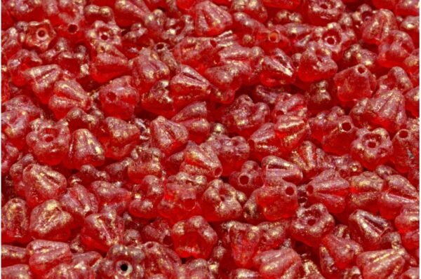 Bell Flower Beads 4x6mm - Image 1