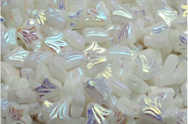 Lily Flower Beads 9x9mm - Image 1