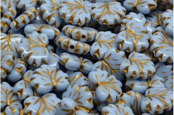 Maple Leaf Beads 13x11mm - Image 1