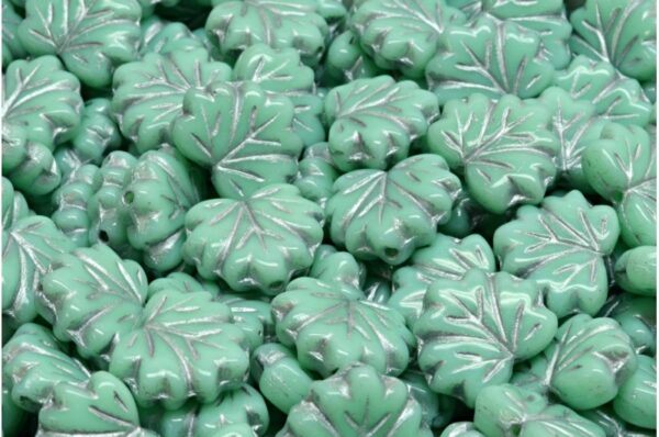 Maple Leaf Beads 13x11mm - Image 1