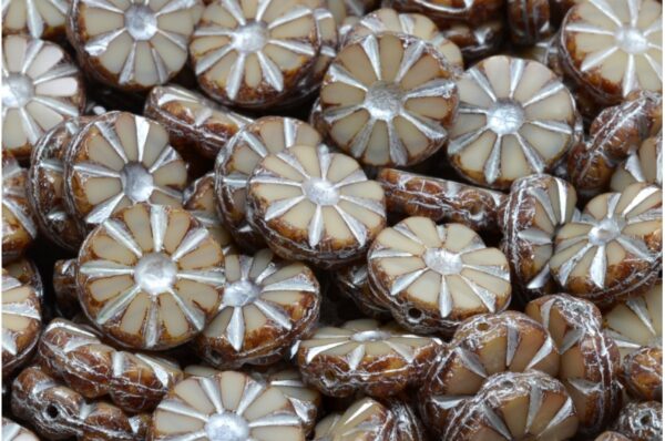 TCB Sunflower Beads 12x12mm - Image 1