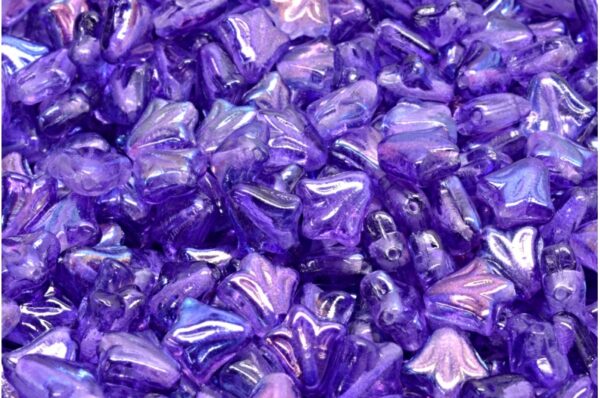 Lily Flower Beads 9x9mm - Image 1