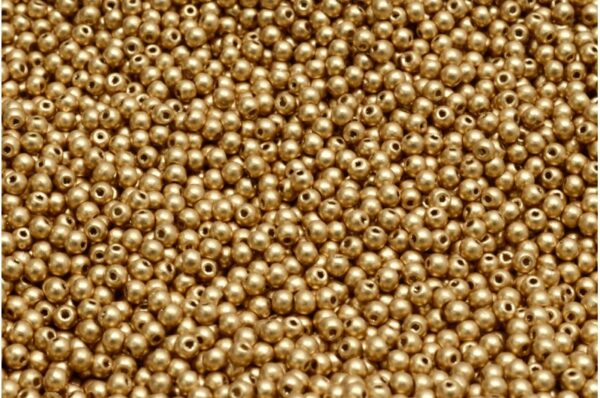 Round Druck Beads 2mm - Image 1