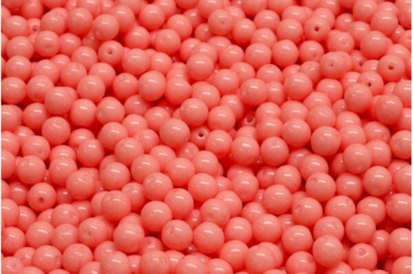 Round Druck Beads 4mm - Image 1