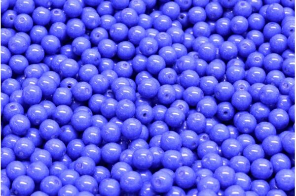 Round Druck Beads 4mm - Image 1