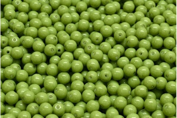 Round Druck Beads 4mm - Image 1