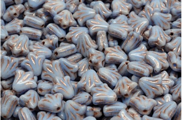 Lily Flower Beads 9x9mm - Image 1