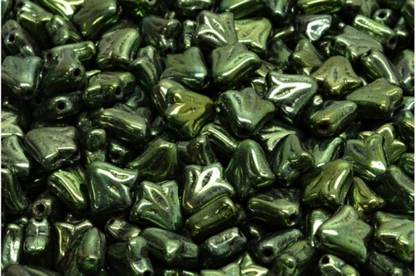 Lily Flower Beads 9x9mm - Image 1