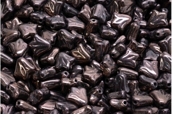 Lily Flower Beads 9x9mm - Image 1