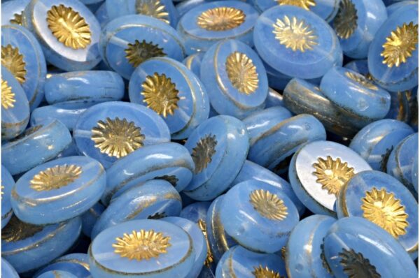 TCB Kiwi Beads 14x10mm - Image 1