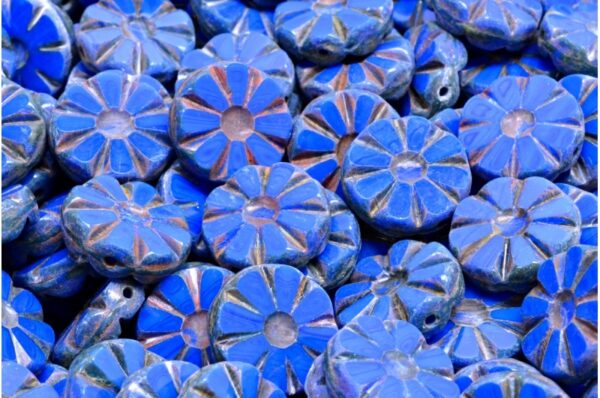 TCB Sunflower Beads 12x12mm - Image 1