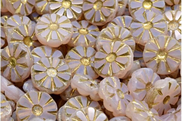 TCB Sunflower Beads 12x12mm - Image 1