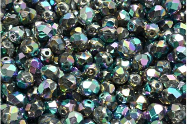 Firepolished Round Beads 6mm - Image 1