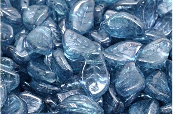 Wavy Leaf Beads 9x14mm - Image 1