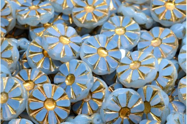 TCB Sunflower Beads 12x12mm - Image 1