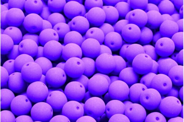 Round Druck Beads 6mm - Image 1