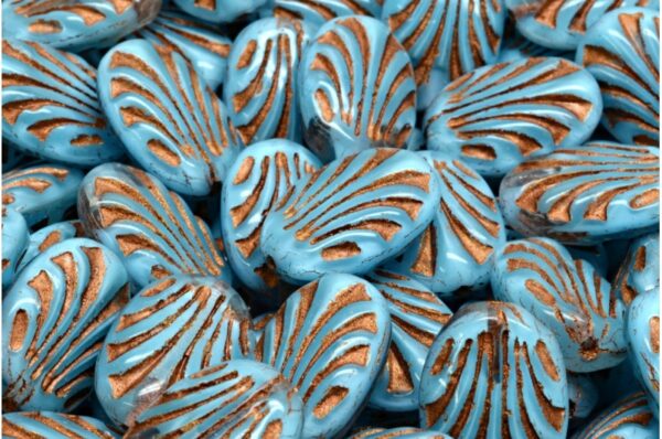 Oval With Lines 17x12mm - Image 1