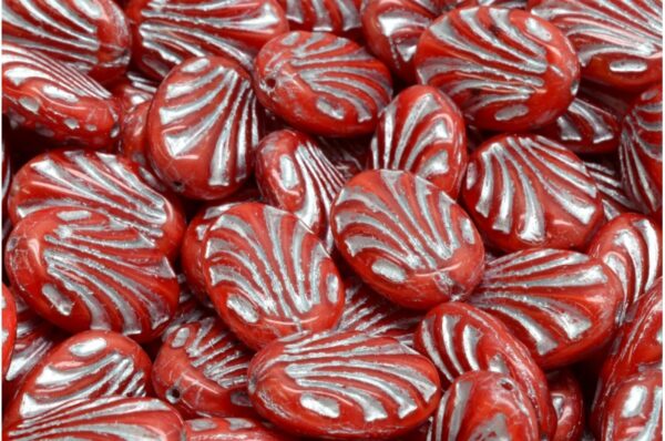 Oval With Lines 17x12mm - Image 1