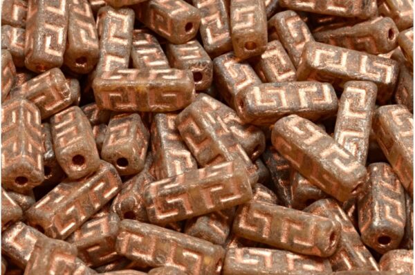 Celtic Block Beads 15x5mm Large hole - Image 1
