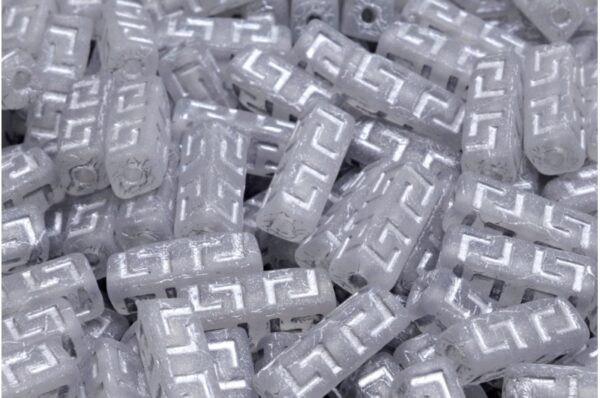 Celtic Block Beads 15x5mm Large hole - Image 1