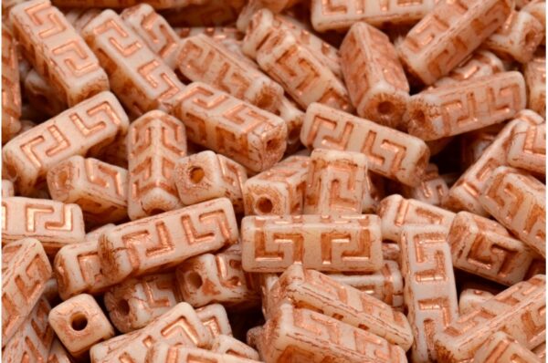 Celtic Block Beads 15x5mm Large hole - Image 1