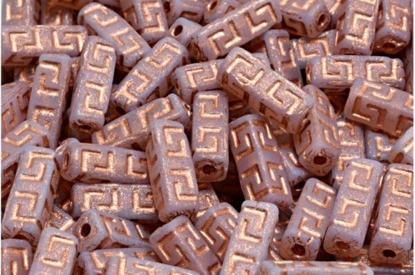 Celtic Block Beads 15x5mm Large hole - Image 1
