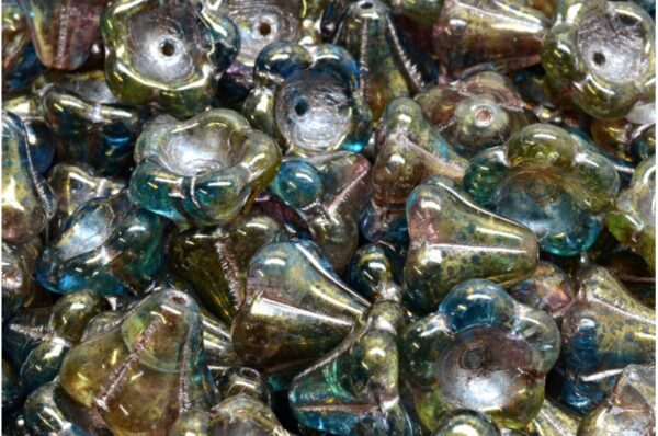 Bell Flower Beads 11x13mm - Image 1