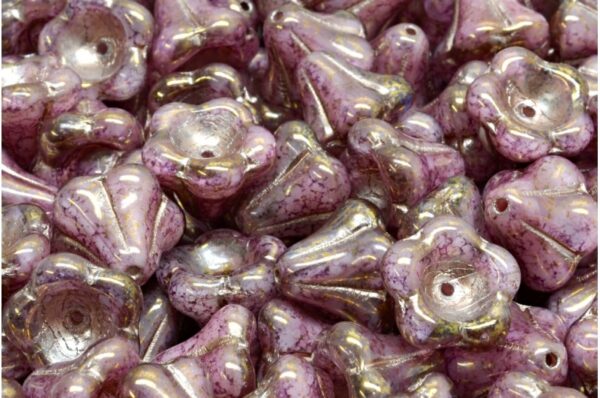Bell Flower Beads 11x13mm - Image 1