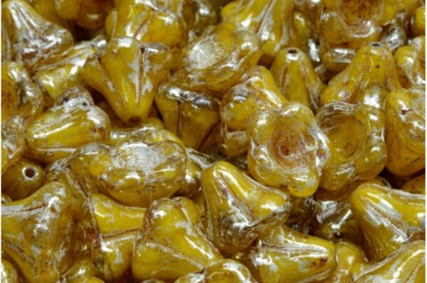 Bell Flower Beads 11x13mm - Image 1