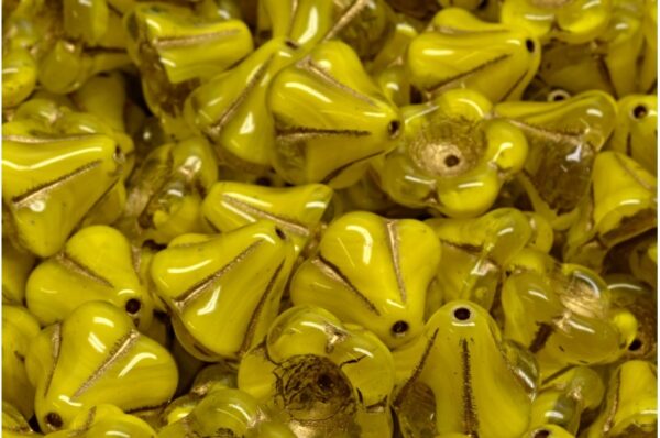 Bell Flower Beads 11x13mm - Image 1
