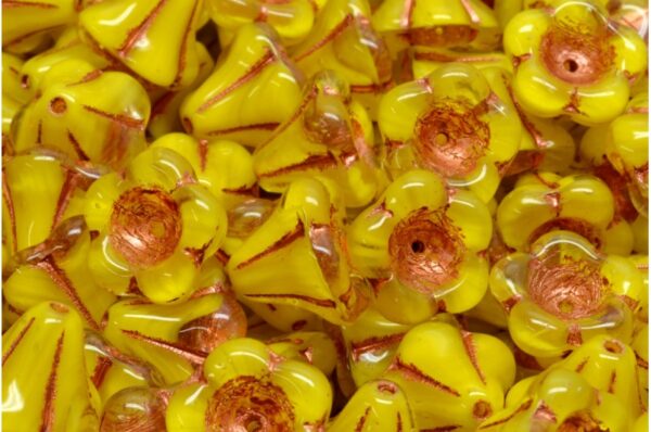 Bell Flower Beads 11x13mm - Image 1