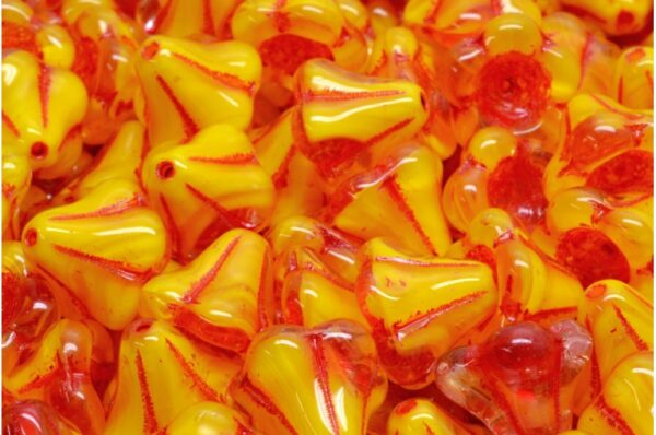 Bell Flower Beads 11x13mm - Image 1