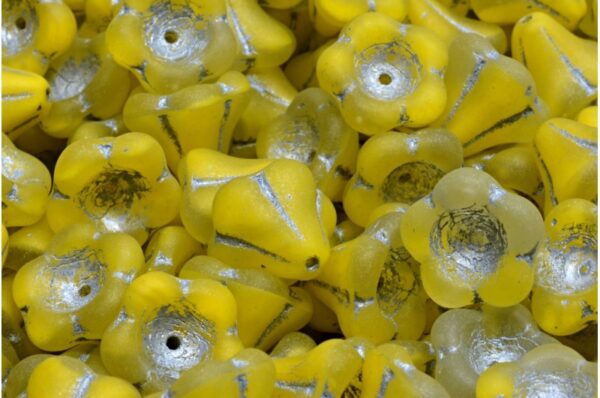 Bell Flower Beads 11x13mm - Image 1