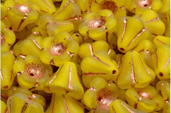 Bell Flower Beads 11x13mm - Image 1