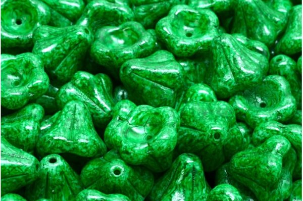 Bell Flower Beads 11x13mm - Image 1
