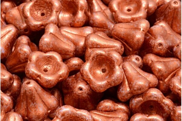 Bell Flower Beads 11x13mm - Image 1