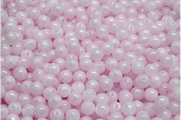 Round Druck Beads 4mm - Image 1