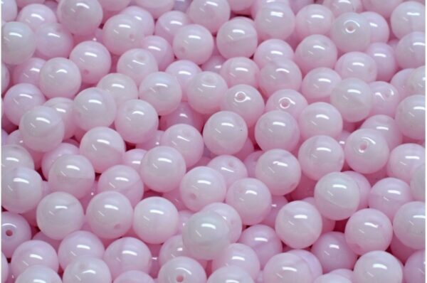 Round Druck Beads 6mm - Image 1