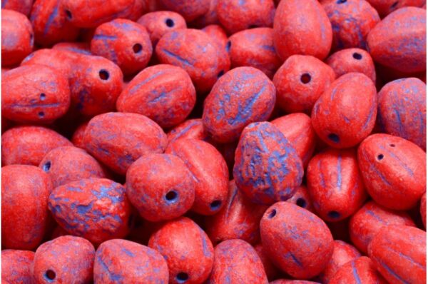 Drop Melon Beads 11x9mm - Image 1