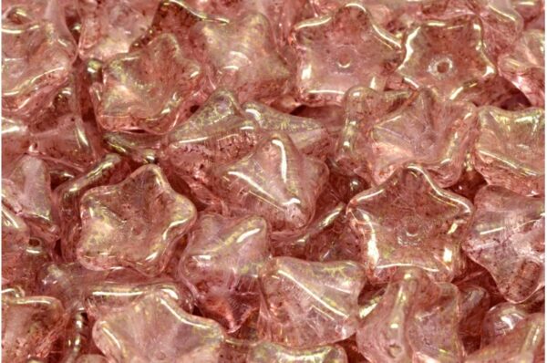 Petunia Flower Beads 8x13mm - Image 1