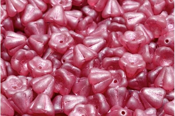 Bell Flower Beads 6x8mm - Image 1