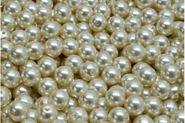 Round Druck Beads 6mm - Image 1