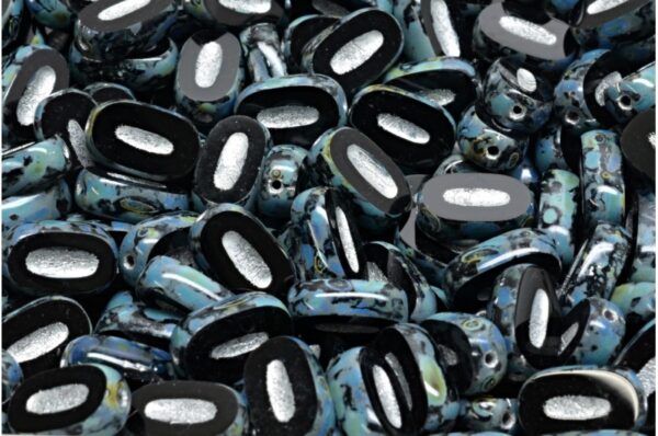 TCB Flat Oval Beads 10x6mm - Image 1