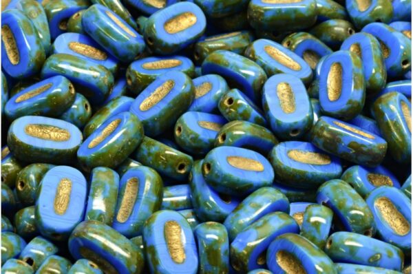 TCB Flat Oval Beads 10x6mm - Image 1