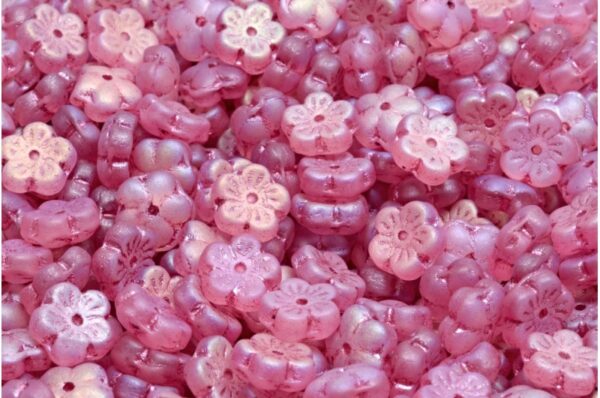 Cherry Flower Beads 8x8mm - Image 1
